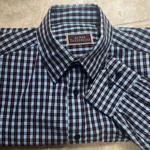 James Tattersall Checkered Shirt‎